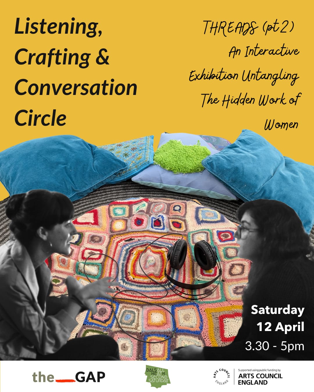 Listening, Crafting & Conversation Circle