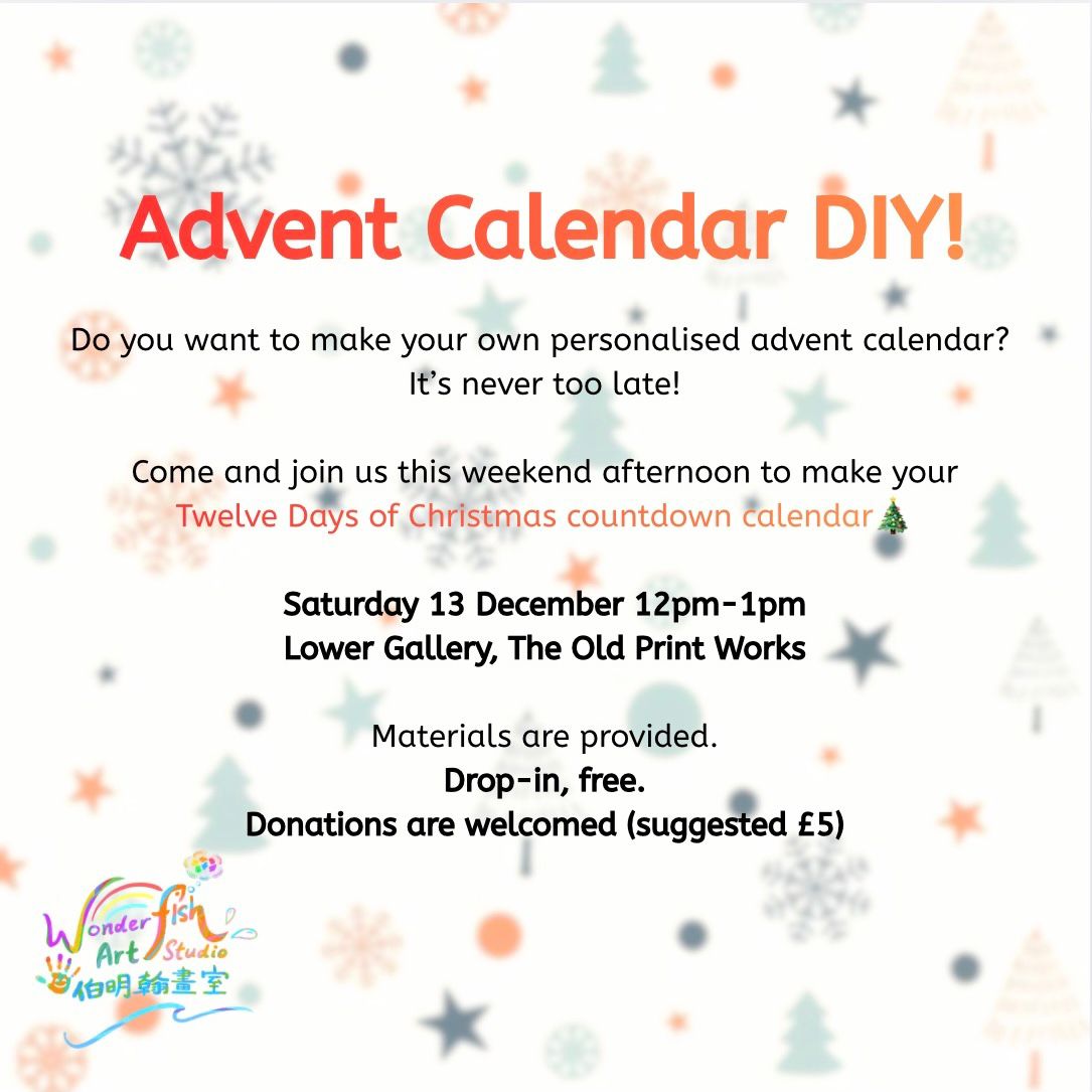 Wonderfish Art Studio: DIY Advent Calendar